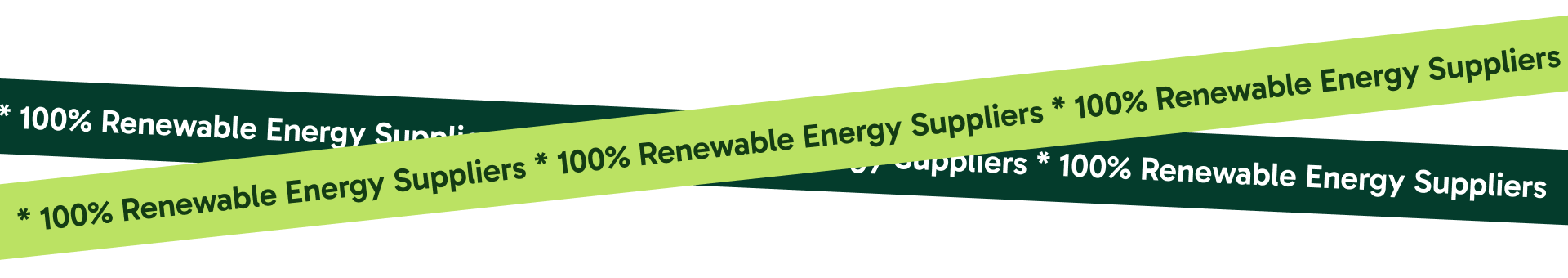 100% renewable energy suppliers